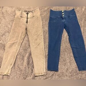 Freddy UK High-Waisted Denim WRUP Denim Set retail of over $300